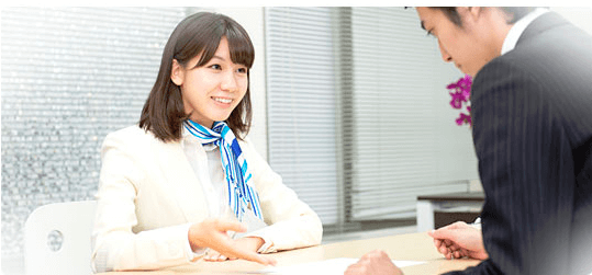 専任カウンセラーのサポート